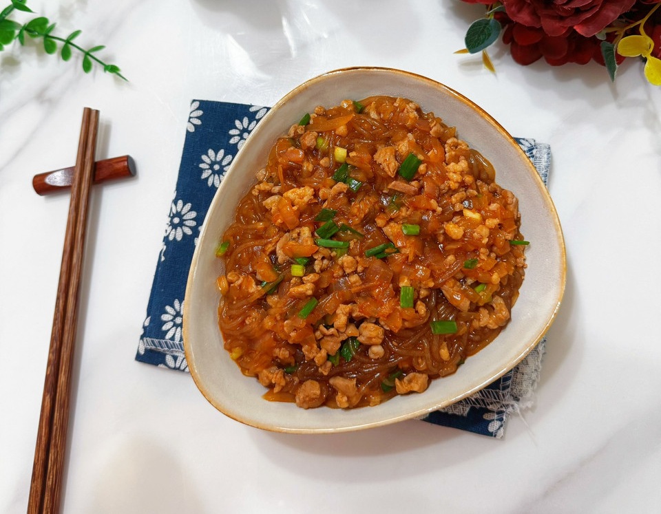 麻辣肉沫粉条