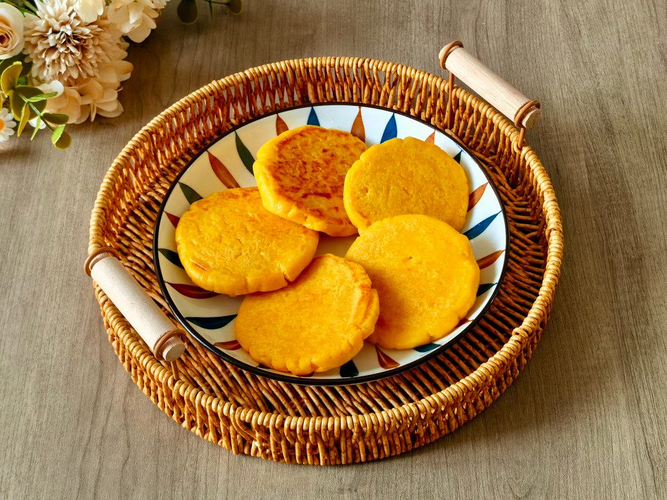 南瓜玉米饼