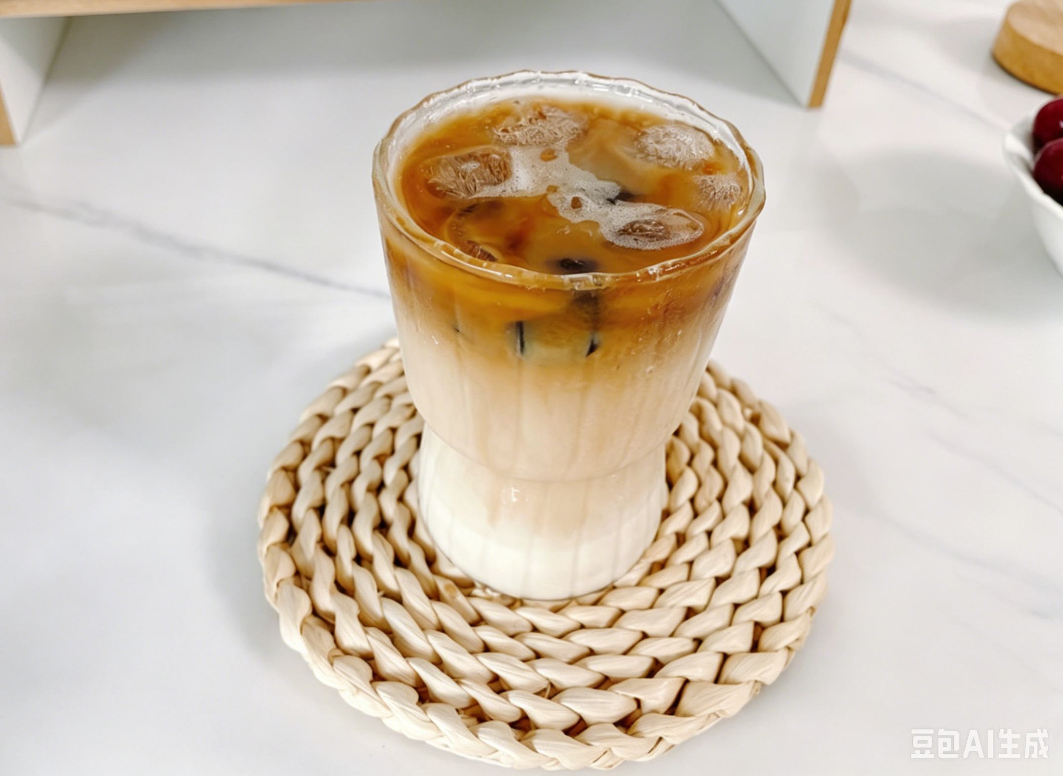 龟苓膏牛乳拿铁