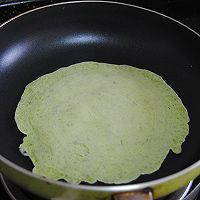 菠菜鸡蛋卷的做法图解7