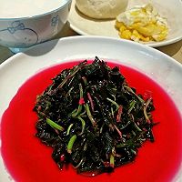 橄榄油炒苋菜的做法图解2