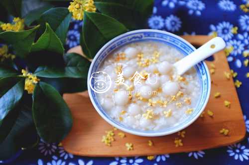 桂花酒酿圆子
