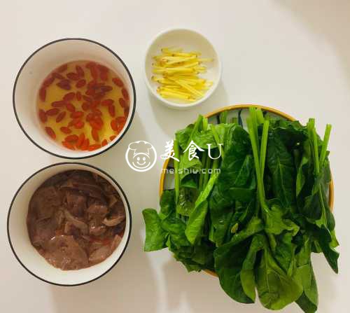 菠菜猪肝汤