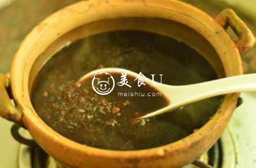 红豆小米粥—冬季暖身