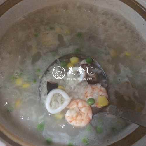 什锦海鲜粥