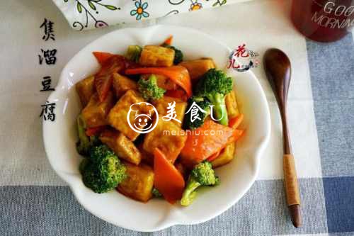 快手菜-焦溜豆腐