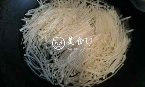 凉拌金针菇~开胃小菜