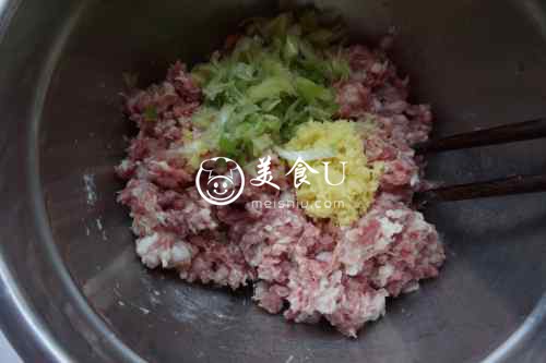 千层葱肉饼