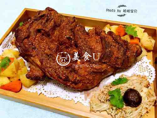 烤羊腿