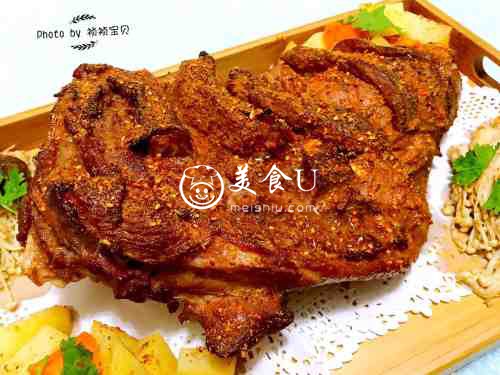 烤羊腿