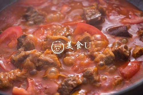 番茄炖牛腩