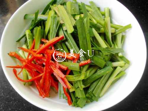 韭菜炒香干