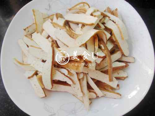 韭菜炒香干