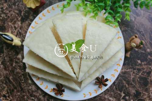 奶香白糖糕