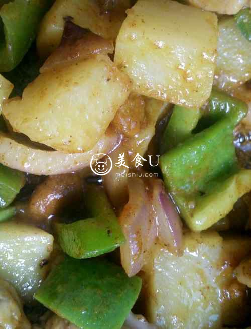 椰香咖喱虾