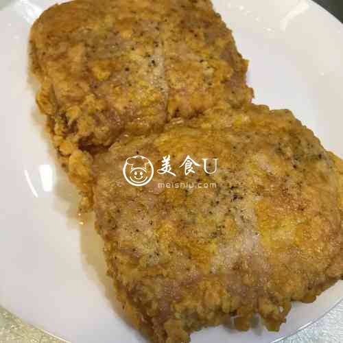 蓝带芝士爆浆猪排
