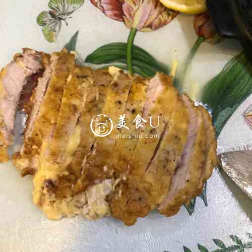 蓝带芝士爆浆猪排