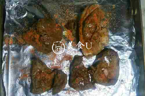 烤肉夹馍