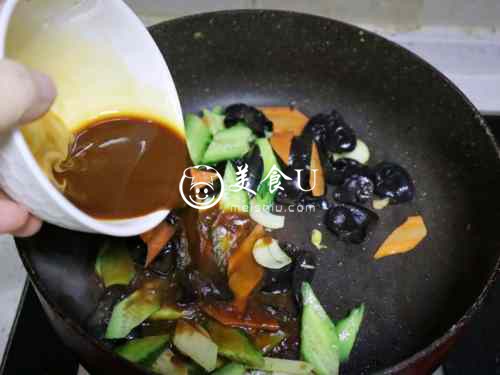 家常嫩滑木须肉片❗️传统木须肉家常菜下饭菜鲁菜