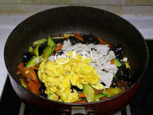 家常嫩滑木须肉片❗️传统木须肉家常菜下饭菜鲁菜