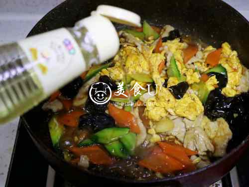 家常嫩滑木须肉片❗️传统木须肉家常菜下饭菜鲁菜
