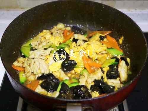 家常嫩滑木须肉片❗️传统木须肉家常菜下饭菜鲁菜
