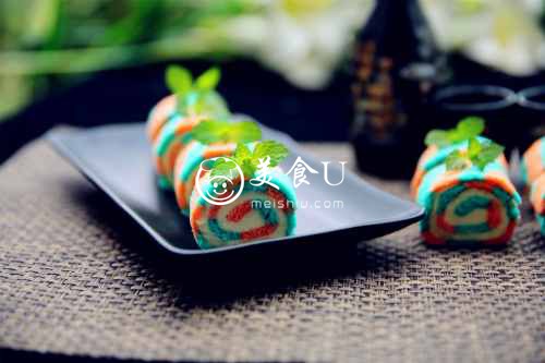彩虹蛋糕卷