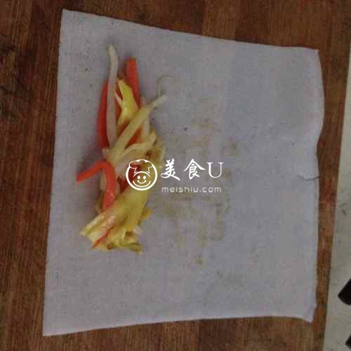 上海年夜饭必备---三丝春卷