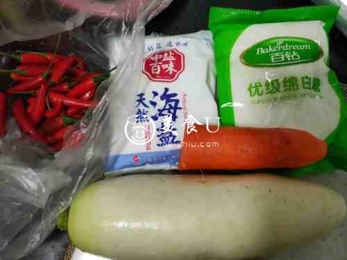 超级下饭菜，腌白萝卜~酸甜辣口喔