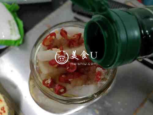 超级下饭菜，腌白萝卜~酸甜辣口喔