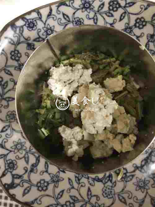 春日小食--香椿拌豆腐