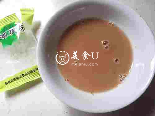 桂花芋艿红枣羹