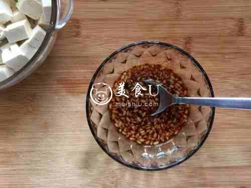 荠菜烧豆腐