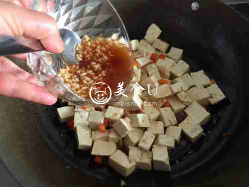 荠菜烧豆腐