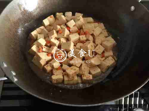 荠菜烧豆腐