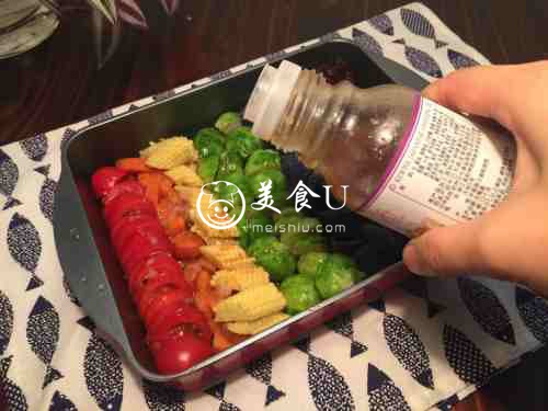 彩虹蔬菜沙拉