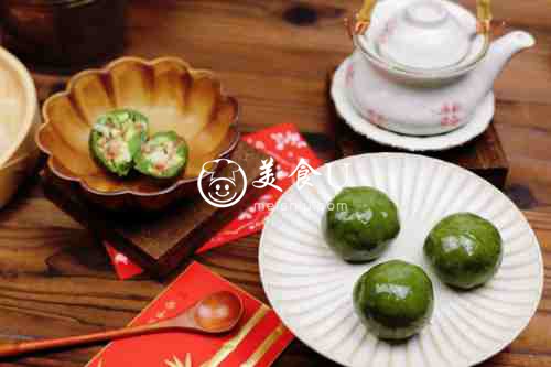 冬笋培根青团