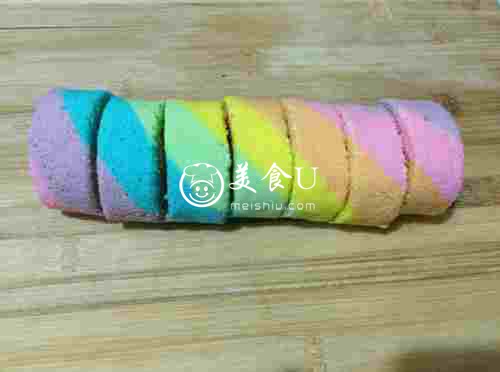 彩虹蛋糕卷