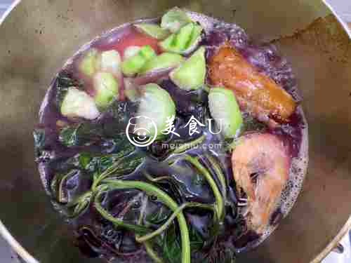 立夏尝三鲜之：女神冷面/苋菜海鲜面