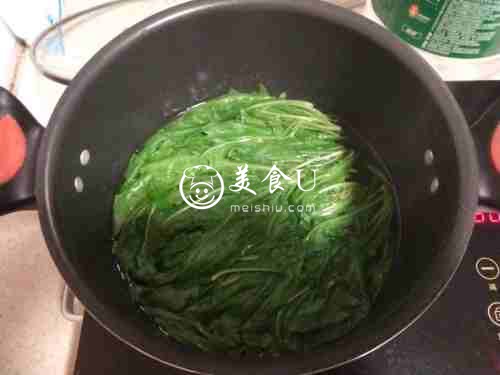 凉拌野苦菜