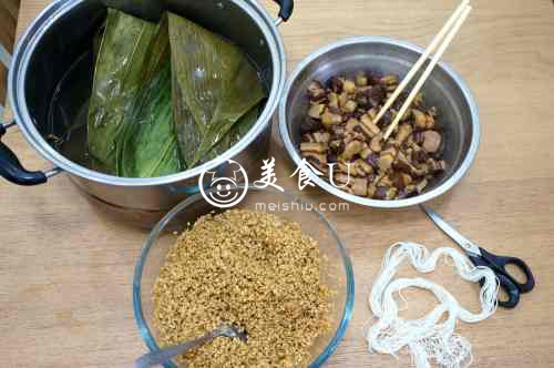 鲜肉粽子