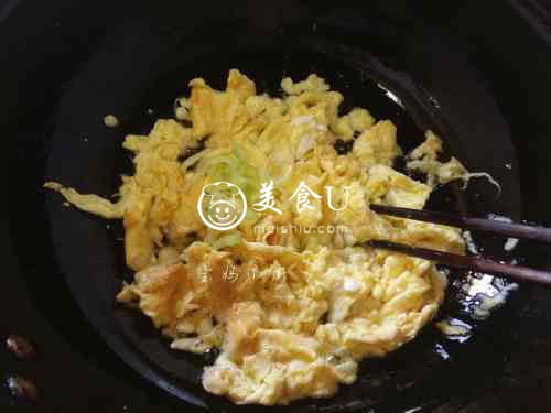 鸡蛋酱过水面