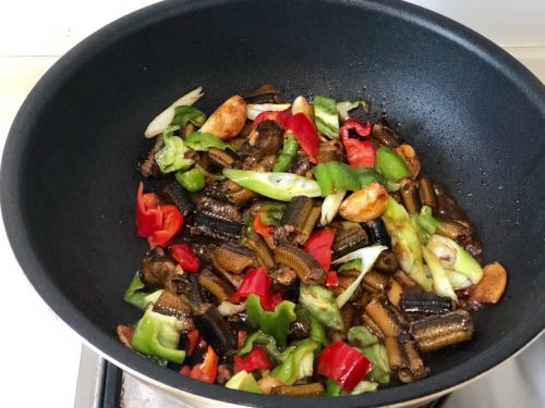 辣炒黄鳝段（快手菜）