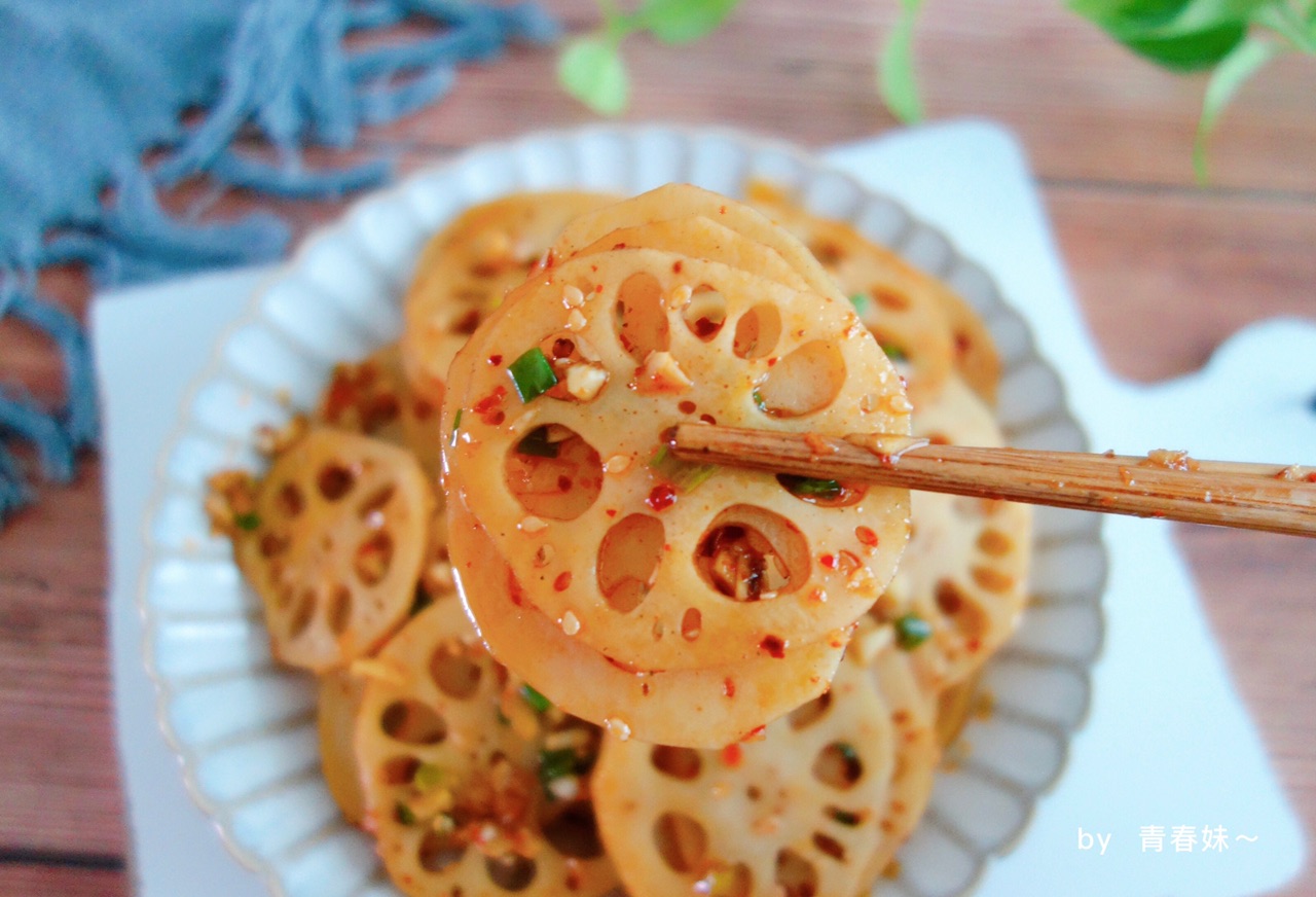 凉拌藕片