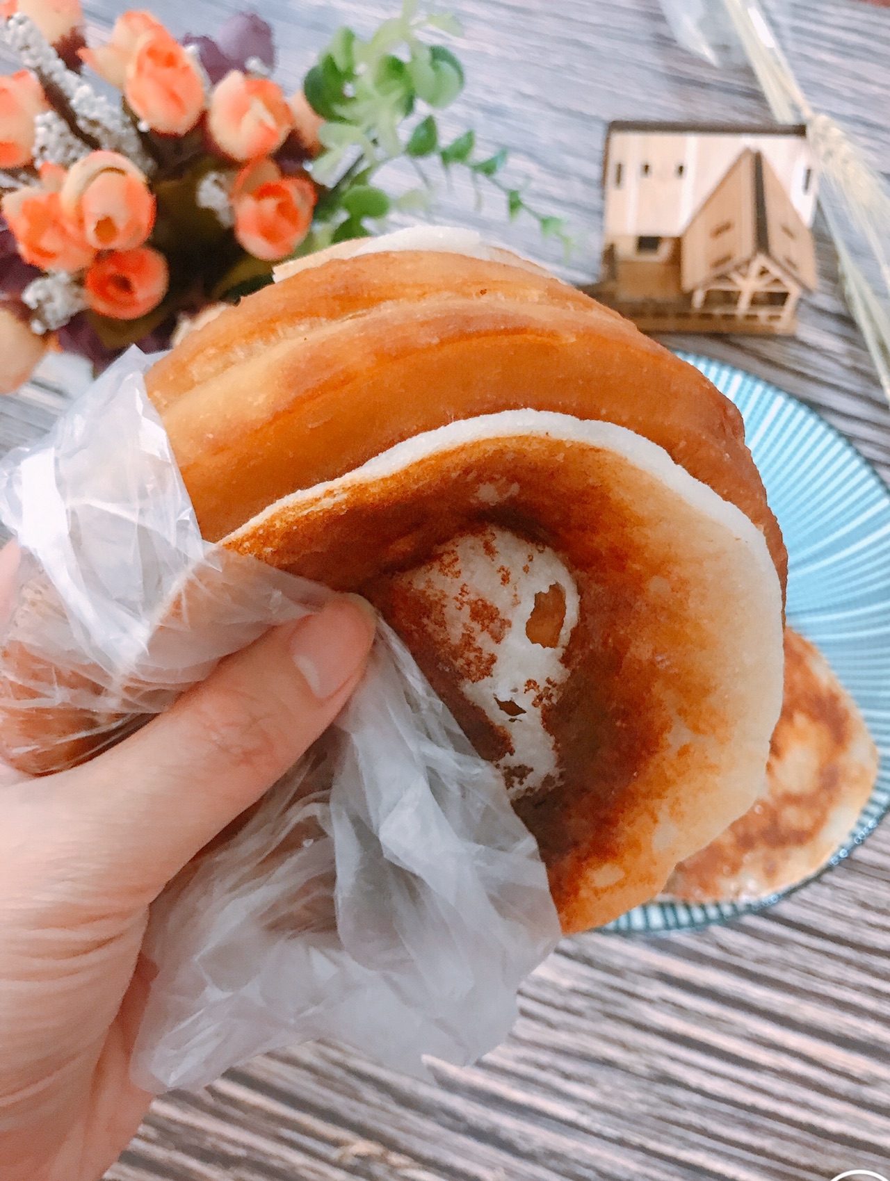 香喷喷的上海米饭饼