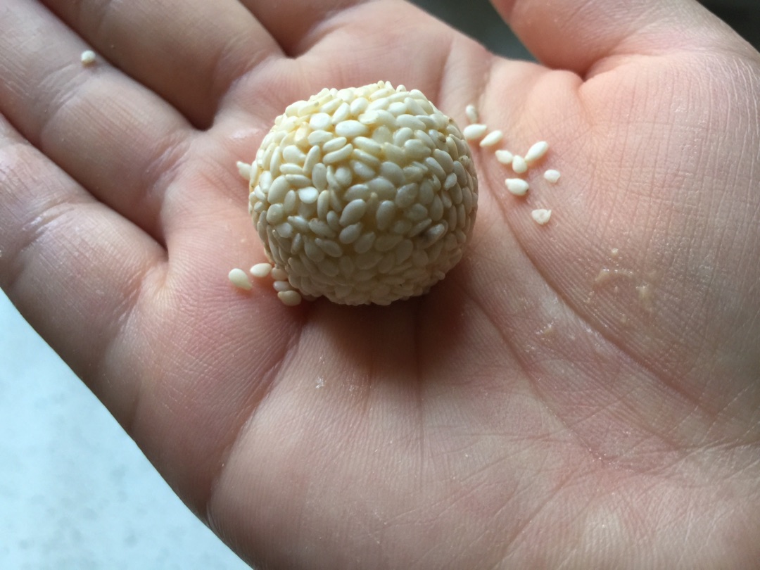 南瓜小麻球－－很受小朋友欢迎的小甜点