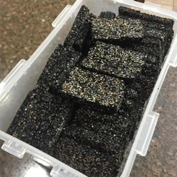 低糖黑芝麻糖--黑麻糖