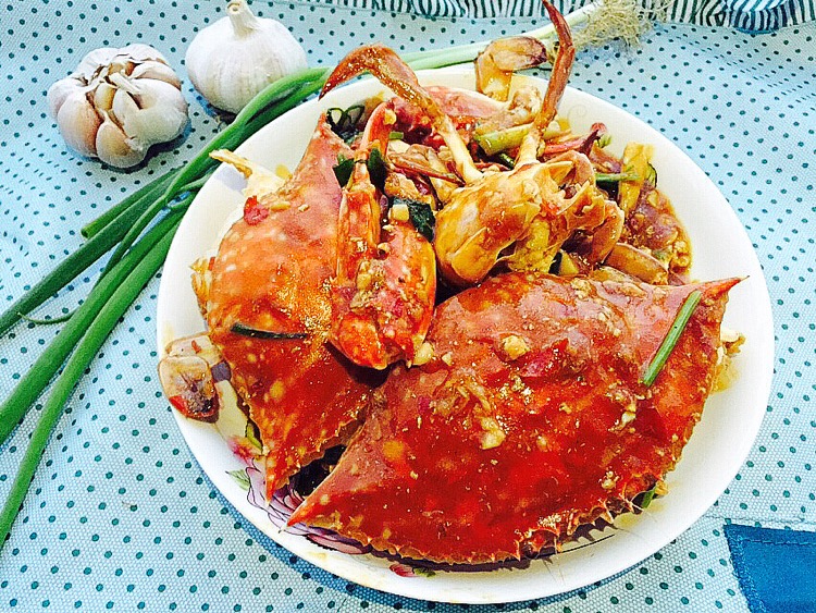 香辣酱炒螃蟹