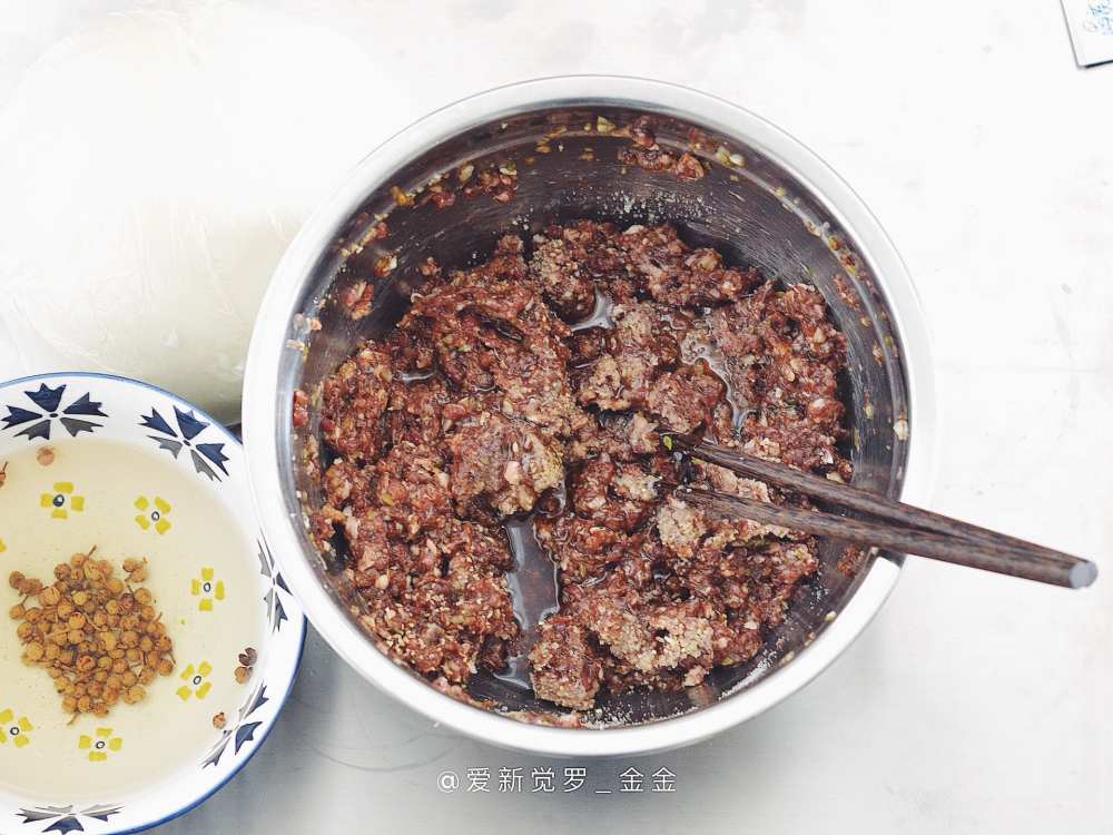 牛肉大葱馅水饺