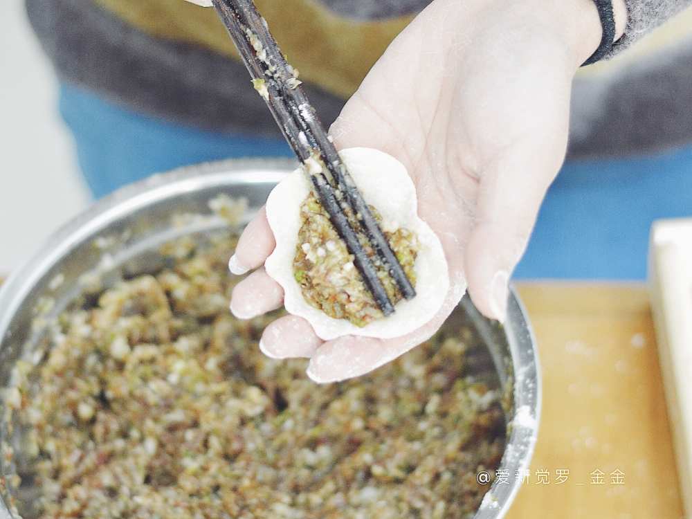 牛肉大葱馅水饺